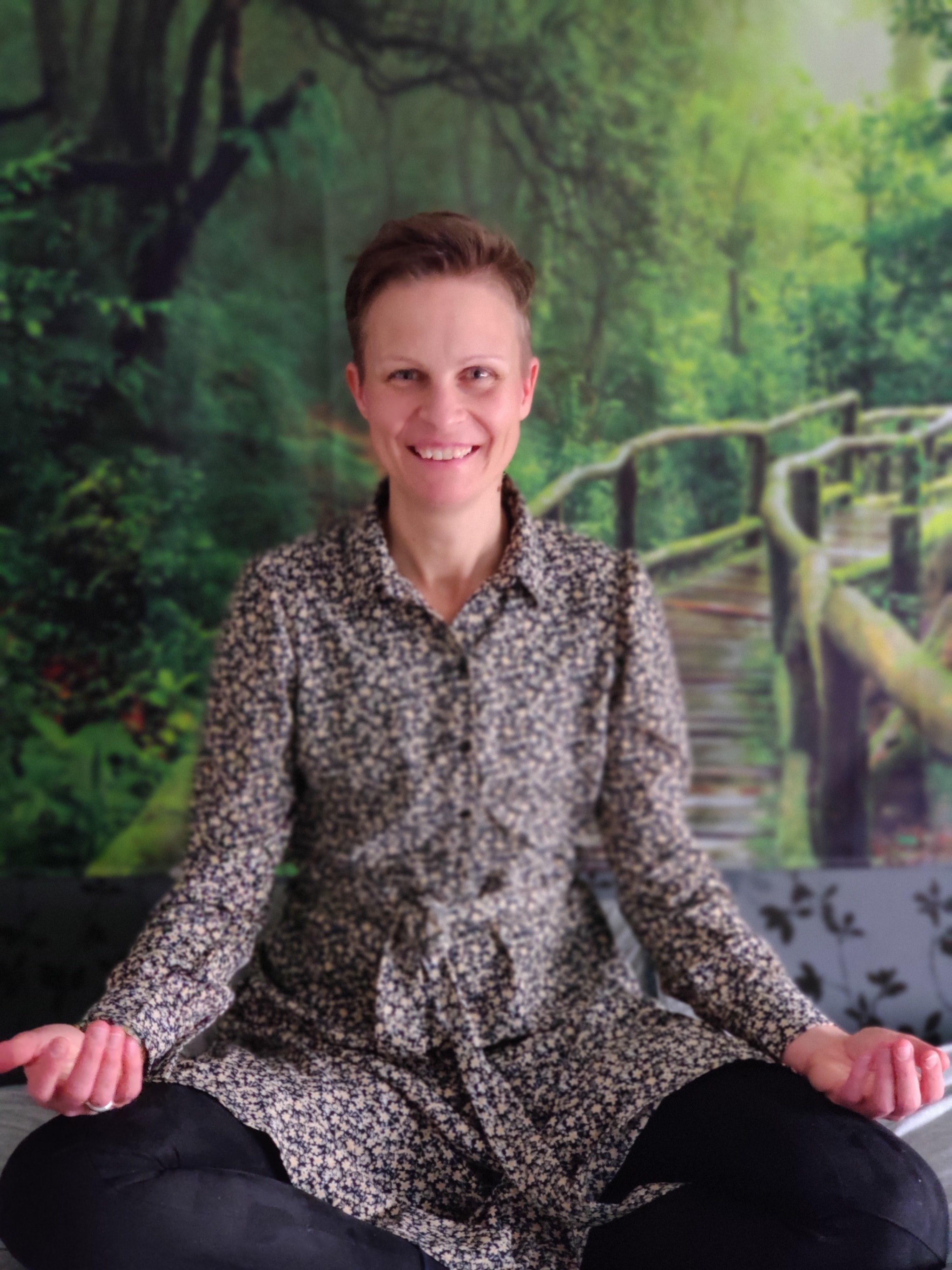 Franka in meditatie